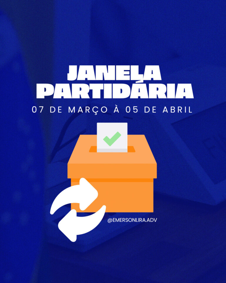 Janela Partidária segue aberta até o dia 05 de abril